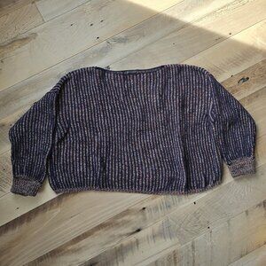 French Connection Oversized Crop Sweater Medium